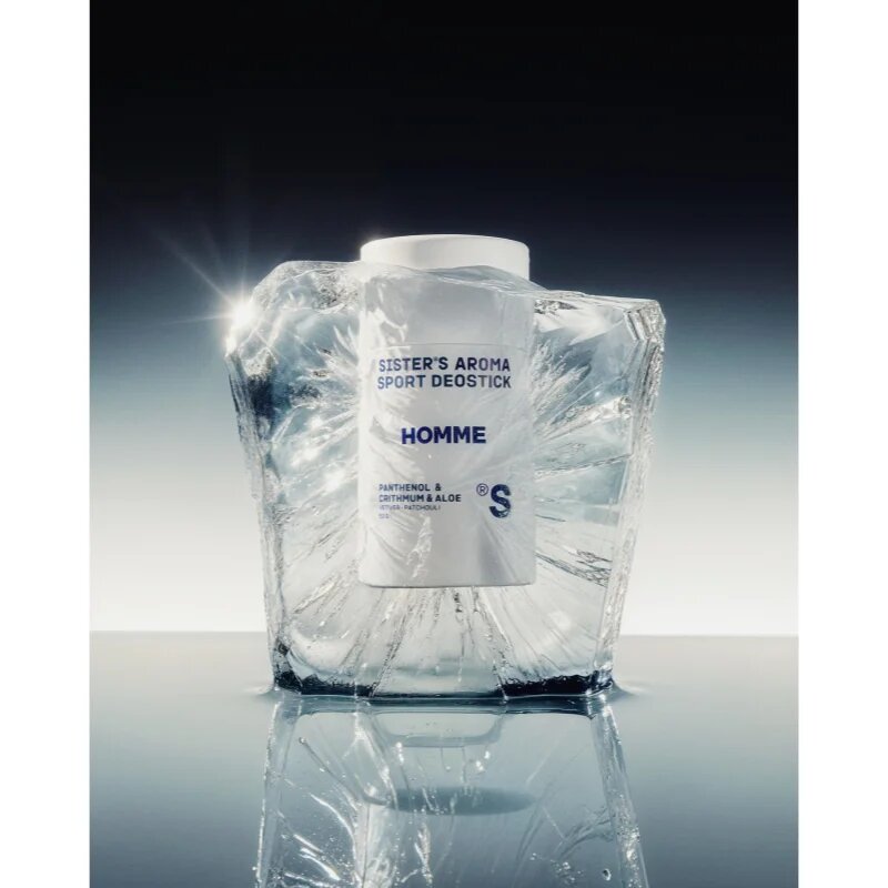 Sister's Aroma Homme Sport Deostick tuhý deodorant proti zápachu a pocení pro muže 50 g