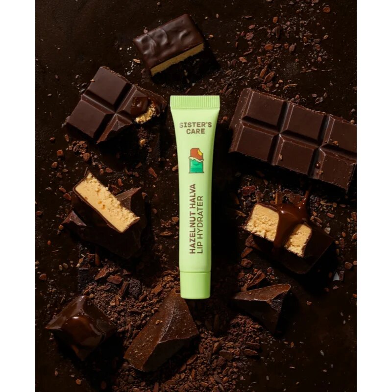 Sister's Aroma Lip Hydrater tónovací balzám na rty odstín Hazelnut Halva 10 ml