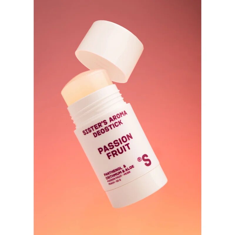 Sister's Aroma Passion Fruit Deostick tuhý deodorant proti zápachu a pocení 50 g