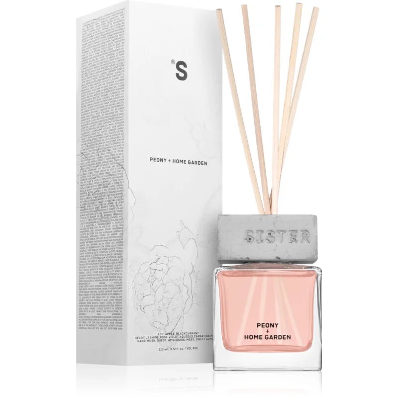 Sister's Aroma Peony + Home Garden aroma difuzér 110 ml