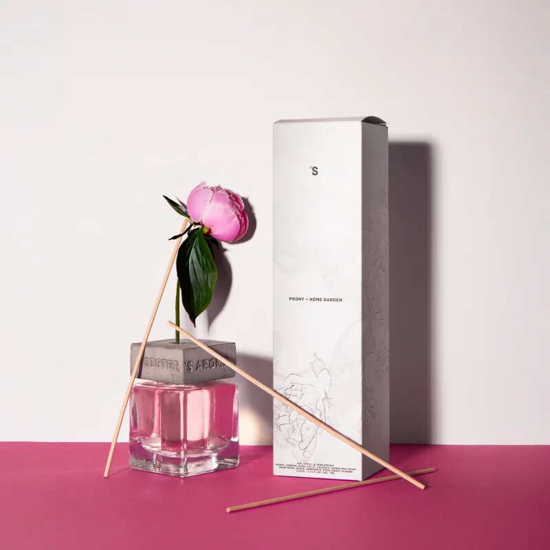 Sister's Aroma Peony + Home Garden aroma difuzér 110 ml