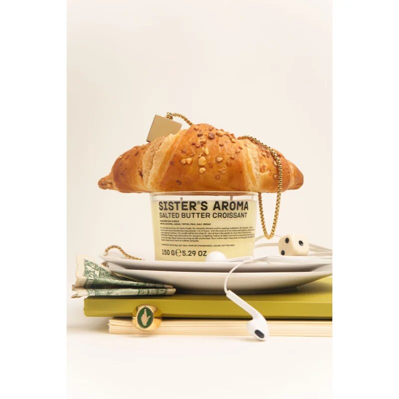 Sister's Aroma Salted Butter Croissant vonná svíčka 150 g