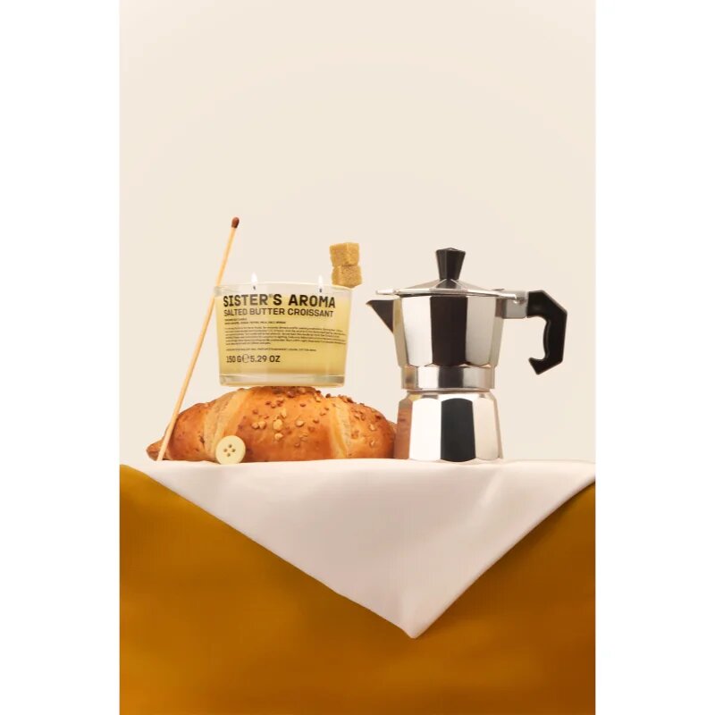 Sister's Aroma Salted Butter Croissant vonná svíčka 150 g