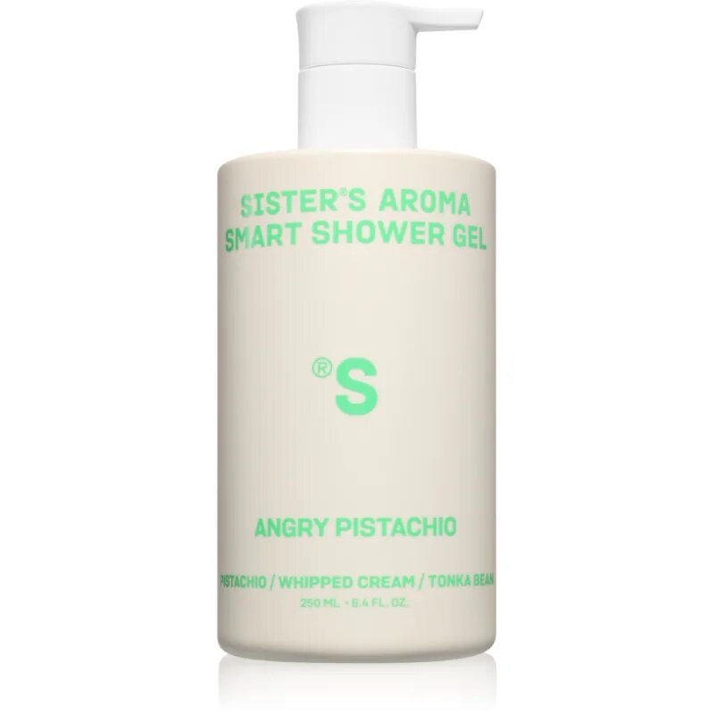 Sister's Aroma Smart Shower Gel Angry Pistachio sprchový gel 250 ml