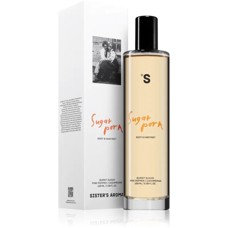 Sister's Aroma Sugar Porn parfémovaná mlha na tělo a vlasy pro ženy 100 ml