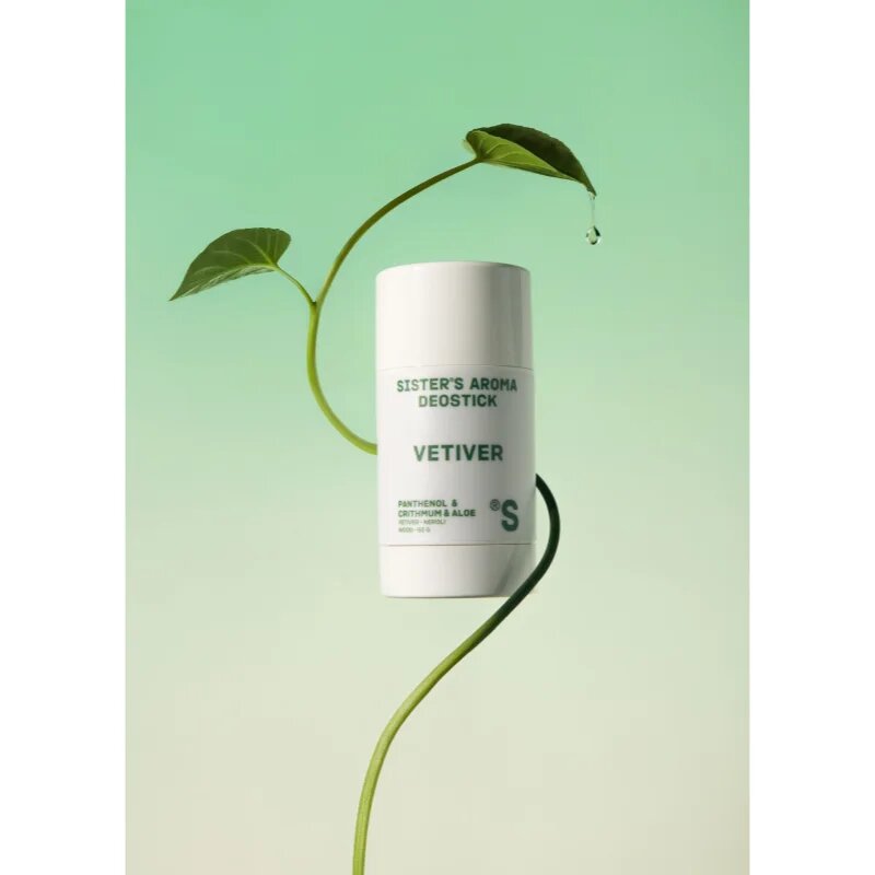 Sister's Aroma Vetiver Deostick tuhý deodorant proti zápachu a pocení 50 g