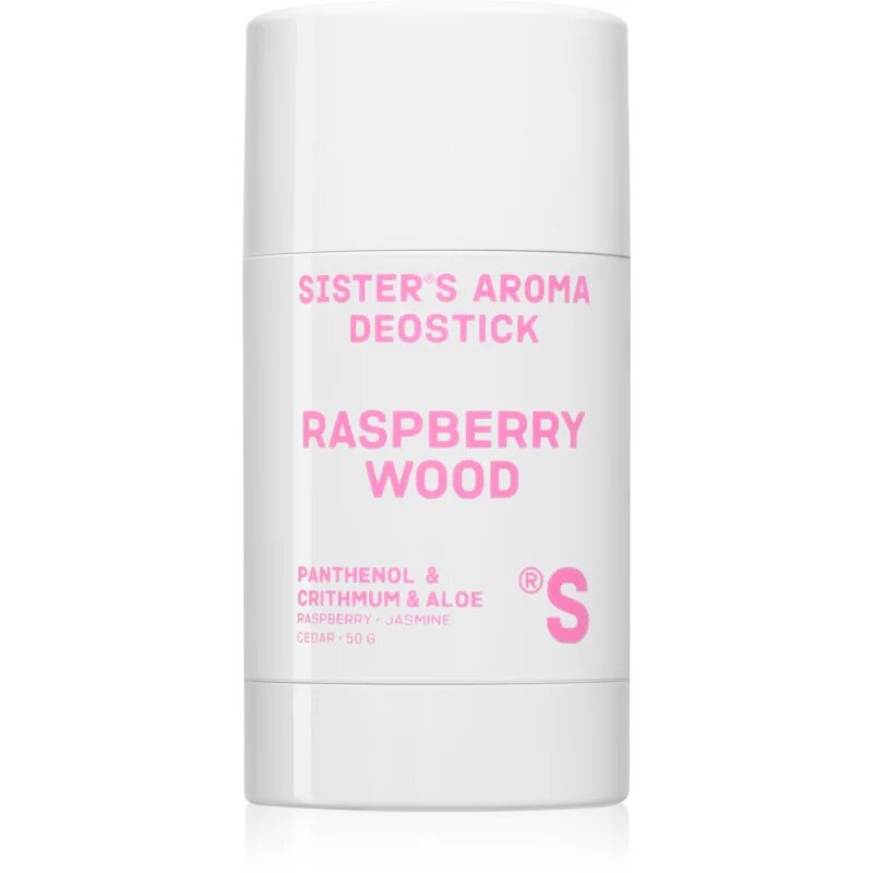 Sister's Aroma Wood Deostick tuhý deodorant proti zápachu a pocení 50 g