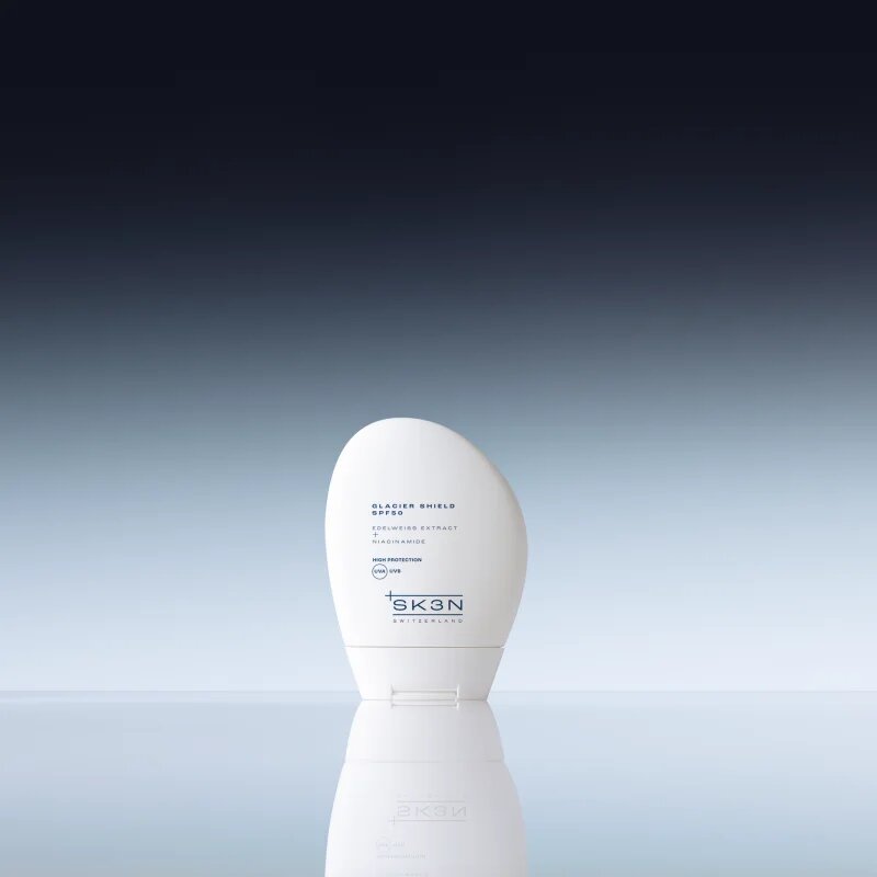 SK3N Glacier Shield SPF 50 lehký ochranný fluid SPF 50 50 ml