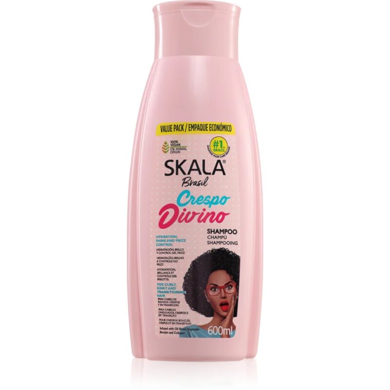 Skala Crespo hydratační šampon pro kudrnaté vlasy 600 ml