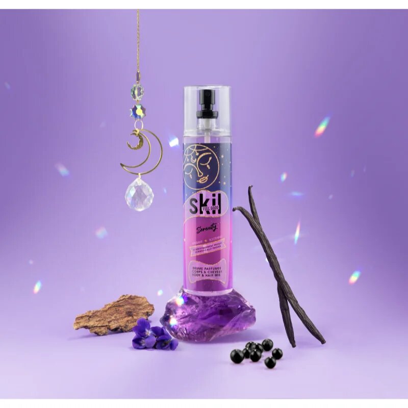 Skil Feel Good Serenity parfémovaná mlha na tělo a vlasy pro ženy 250 ml