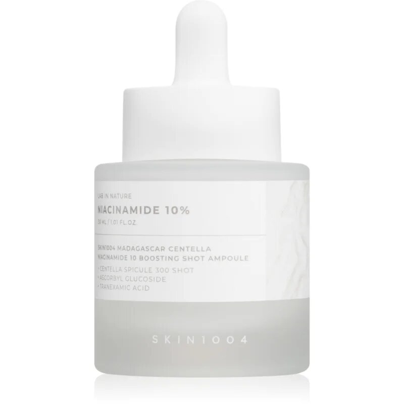 SKIN1004 Lab In Nature Niacinamide 10% Boosting Shot Ampoule regenerační a rozjasňující sérum s hydratačním účinkem 30 ml