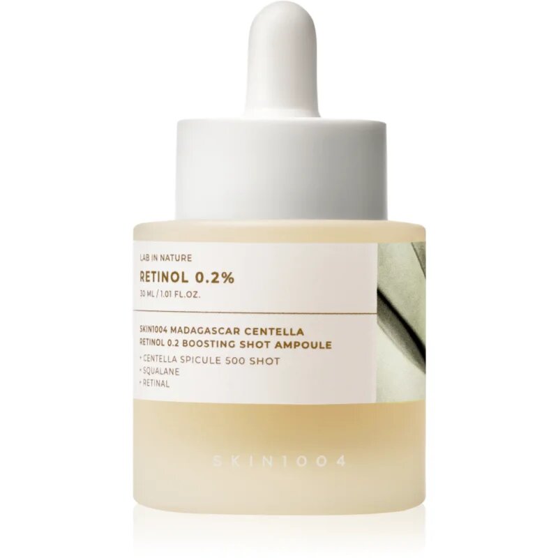 SKIN1004 Lab In Nature Retinol 0.2% Boosting Shot Ampoule regenerační protivráskové sérum zvyšující elasticitu pleti 30 ml
