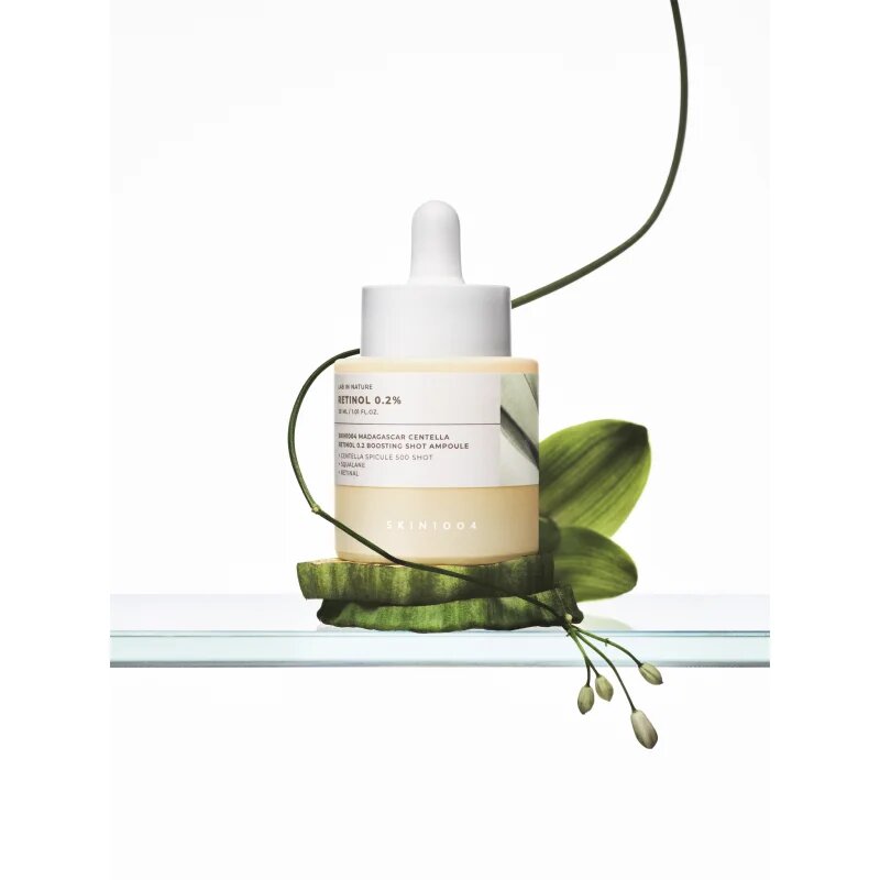SKIN1004 Lab In Nature Retinol 0.2% Boosting Shot Ampoule regenerační protivráskové sérum zvyšující elasticitu pleti 30 ml