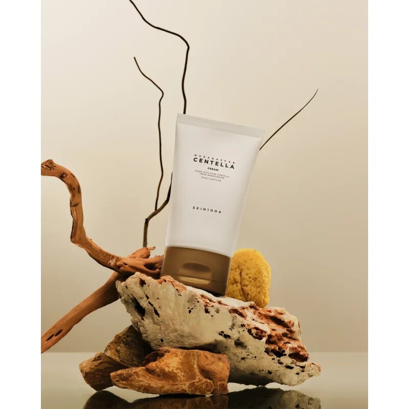 SKIN1004 Madagascar Centella Cream lehký zklidňující krém pro citlivou a podrážděnou pleť 75 ml