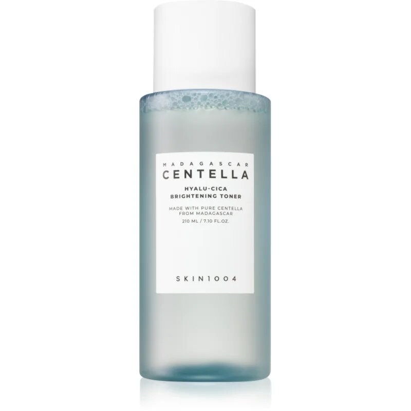 SKIN1004 Madagascar Centella Hyalu-Cica Brightening Toner jemné exfoliační tonikum pro rozjasnění a hydrataci 210 ml