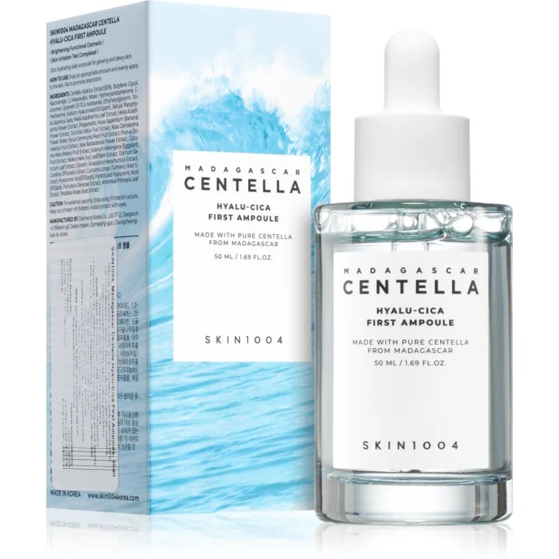 SKIN1004 Madagascar Centella Hyalu-Cica First Ampoule revitalizační hydratační sérum 50 ml