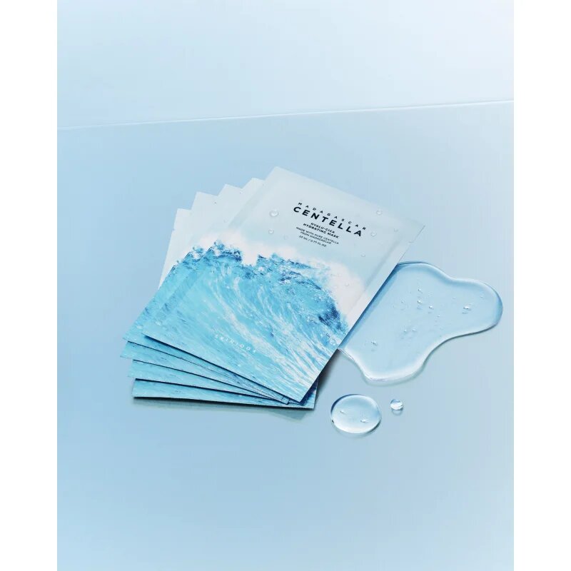 SKIN1004 Madagascar Centella Hyalu-Cica Hydrating Mask plátýnková maska s hydratačním a zklidňujícím účinkem 23 ml