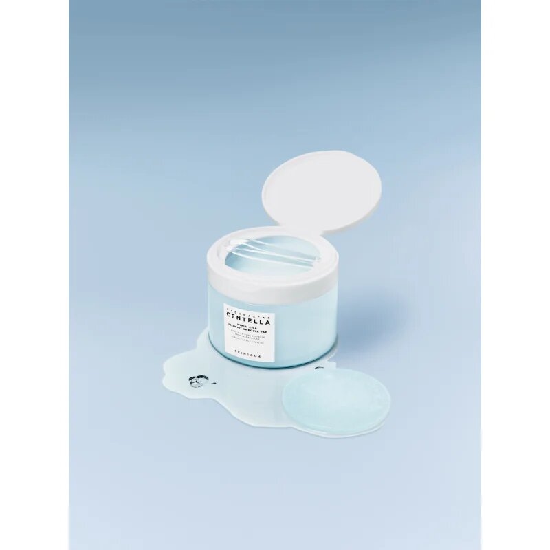 SKIN1004 Madagascar Centella Hyalu-Cica Jelly-Fit Ampoule Pad tonizační polštářky pro dehydratovanou suchou pleť 60 ks