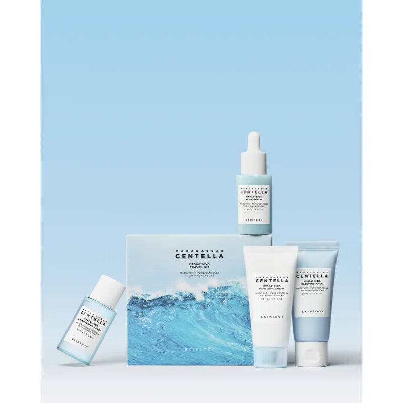 SKIN1004 Madagascar Centella Hyalu-Cica Travel Kit cestovní sada pro intenzivní hydrataci