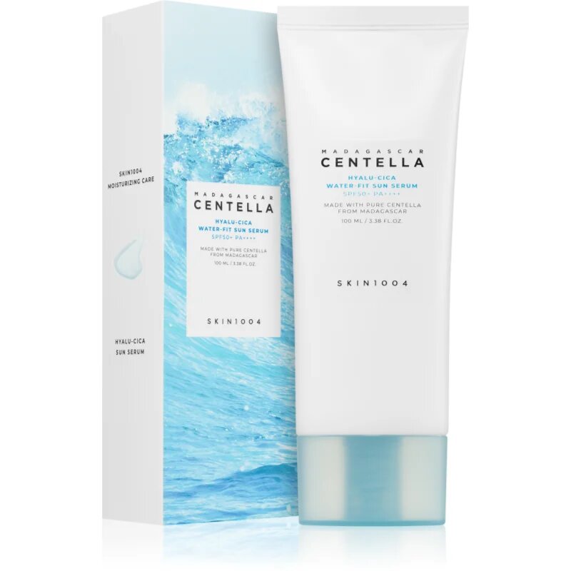 SKIN1004 Madagascar Centella Hyalu-Cica Water-Fit Sun Serum ochranné sérum s hydratačním účinkem SPF 50+ 100 ml