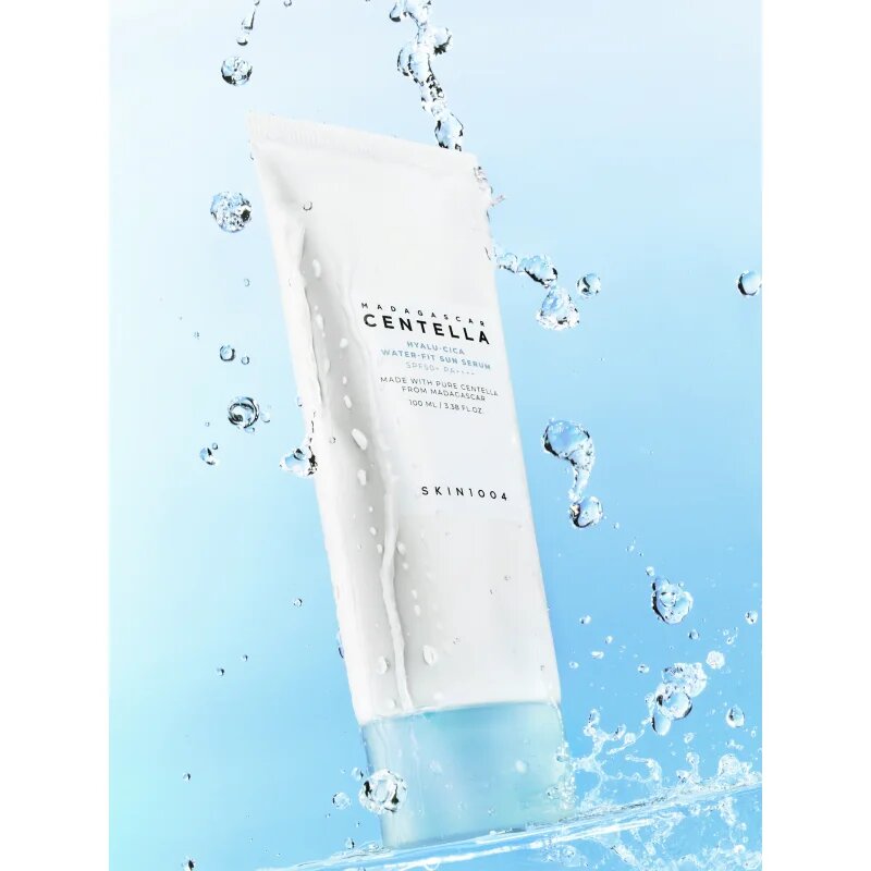 SKIN1004 Madagascar Centella Hyalu-Cica Water-Fit Sun Serum ochranné sérum s hydratačním účinkem SPF 50+ 100 ml