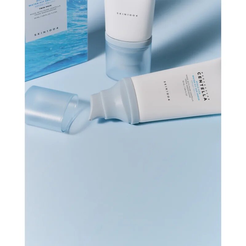 SKIN1004 Madagascar Centella Hyalu-Cica Water-Fit Sun Serum Twin Pack ochranné sérum s hydratačním účinkem DUO BALENÍ