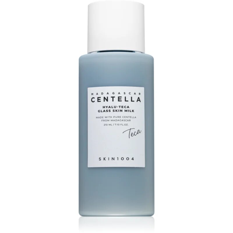 SKIN1004 Madagascar Centella Hyalu-Teca Glass Skin Milk mléčné tonikum pro rozjasnění a hydrataci 210 ml