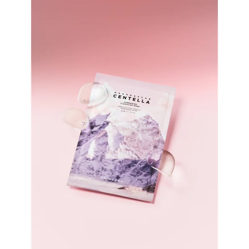 SKIN1004 Madagascar Centella Poremizing Clarifying Mask plátýnková maska pro vyhlazení pleti a minimalizaci pórů 23 ml