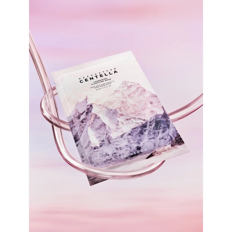 SKIN1004 Madagascar Centella Poremizing Clarifying Mask plátýnková maska pro vyhlazení pleti a minimalizaci pórů 23 ml