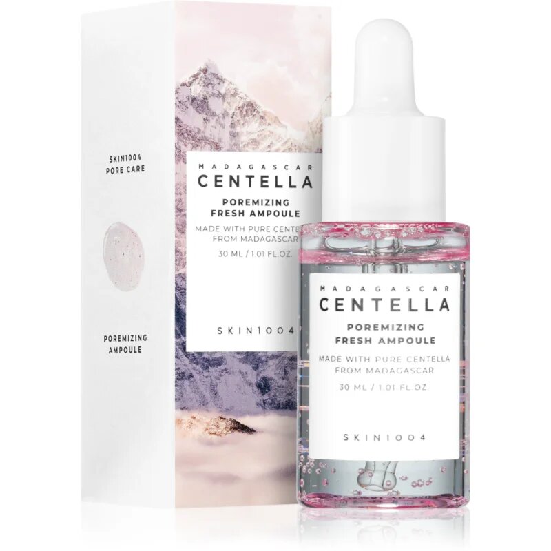SKIN1004 Madagascar Centella Poremizing Fresh Ampoule detoxikační pleťové sérum pro vyhlazení pleti a minimalizaci pórů 30 ml