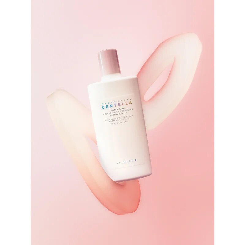 SKIN1004 Madagascar Centella Poremizing Velvet Finish Sunscreen opalovací krém na obličej pro mastnou pleť SPF 50+ 50 ml