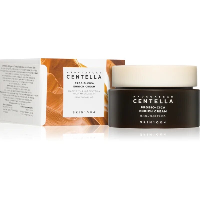 SKIN1004 Madagascar Centella Probio-Cica Enrich Cream intenzivně hydratační krém pro zklidnění pleti 15 ml