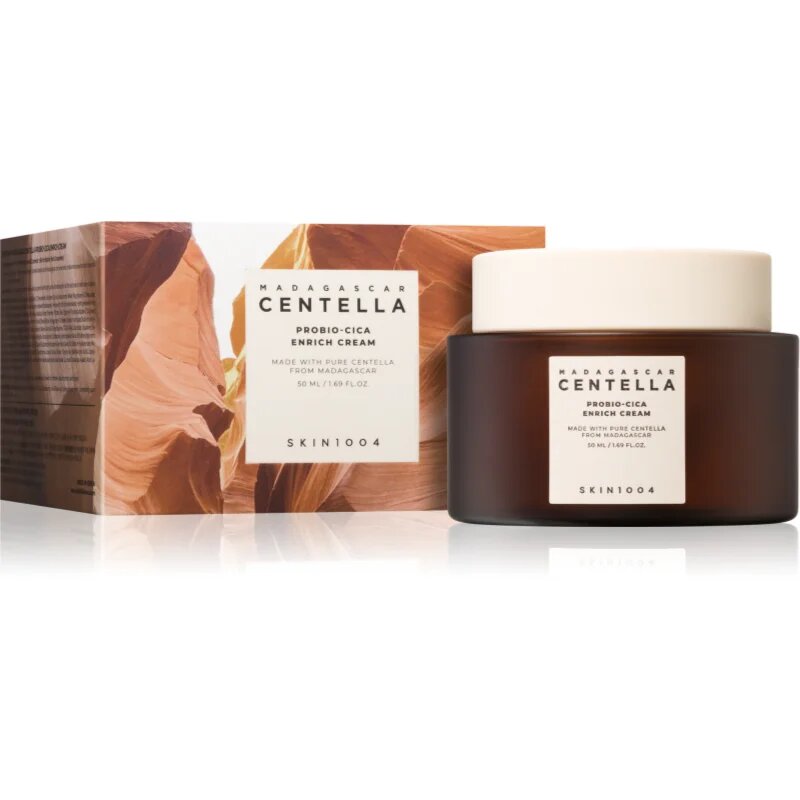 SKIN1004 Madagascar Centella Probio-Cica Enrich Cream intenzivně hydratační krém pro zklidnění pleti 50 ml