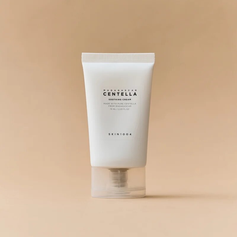 SKIN1004 Madagascar Centella Soothing Cream bohatý výživný a zklidňující krém pro regeneraci a obnovu pleti 75 ml