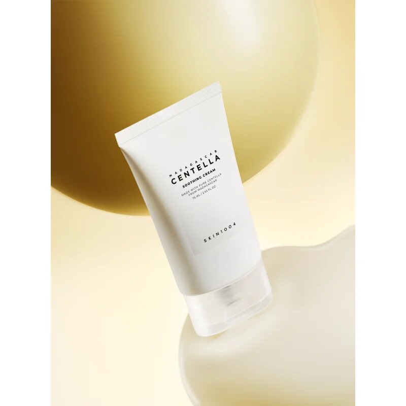 SKIN1004 Madagascar Centella Soothing Cream bohatý výživný a zklidňující krém pro regeneraci a obnovu pleti 75 ml
