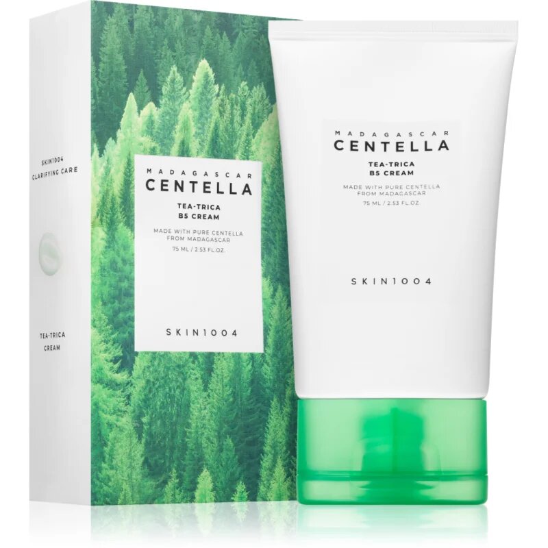 SKIN1004 Madagascar Centella Tea-Trica B5 Cream zklidňující krém s hydratačním účinkem 75 ml
