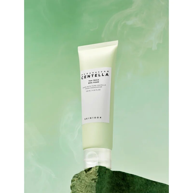 SKIN1004 Madagascar Centella Tea-Trica BHA Foam hloubkově čisticí pěna pro problematickou pleť akné 125 ml