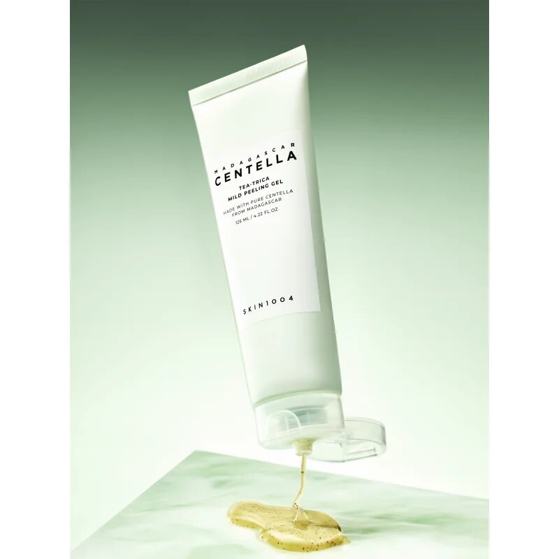 SKIN1004 Madagascar Centella Tea-Trica Mild Peeling Gel peelingový gel se zklidňujícím účinkem 125 ml