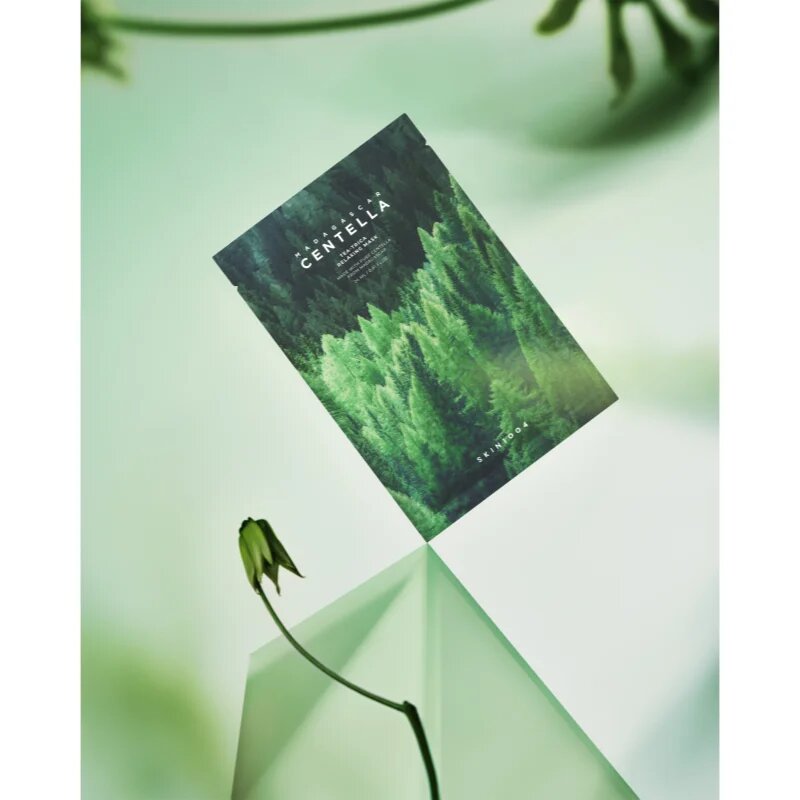 SKIN1004 Madagascar Centella Tea-Trica Relaxing Mask plátýnková maska pro zklidnění pleti 23 ml
