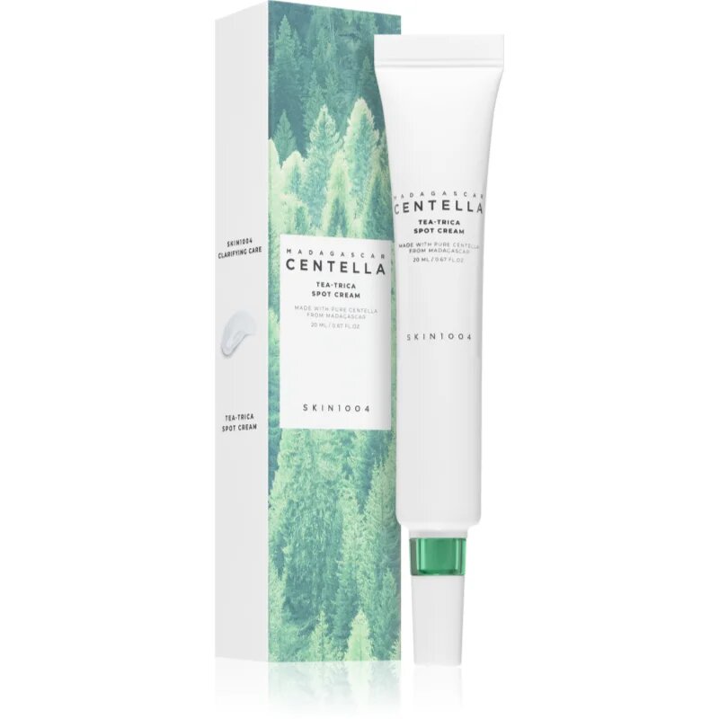 SKIN1004 Madagascar Centella Tea-Trica Spot Cream lokální péče proti akné se zklidňujícím účinkem 20 ml