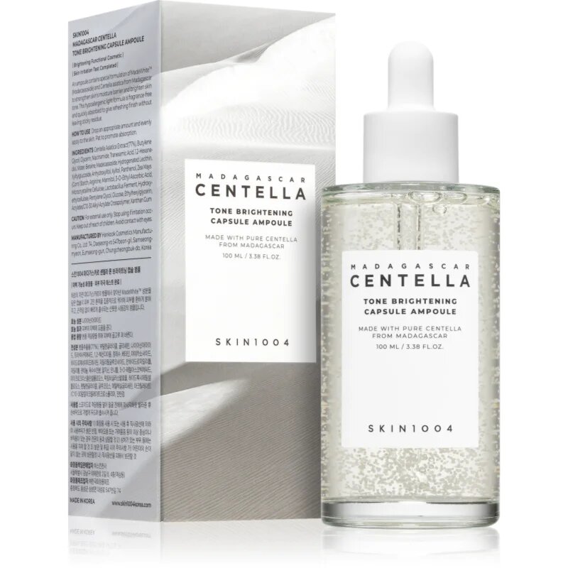 SKIN1004 Madagascar Centella Tone Brightening Capsule Ampoule hydratační sérum pro rozjasnění a vyhlazení pleti 100 ml