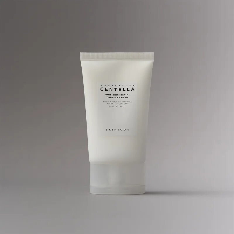 SKIN1004 Madagascar Centella Tone Brightening Capsule Cream revitalizační a rozjasňující krém se zklidňujícím účinkem 75 ml