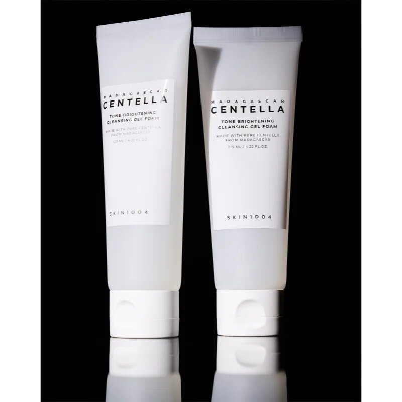 SKIN1004 Madagascar Centella Tone Brightening Cleansing Gel Foam pěnivý čisticí gel pro rozjasnění a hydrataci 125 ml