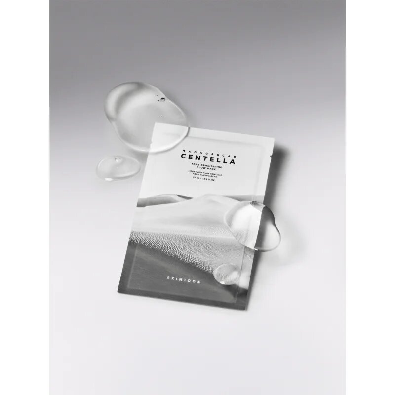 SKIN1004 Madagascar Centella Tone Brightening Glow Mask rozjasňující plátýnková maska se zklidňujícím účinkem 25 ml