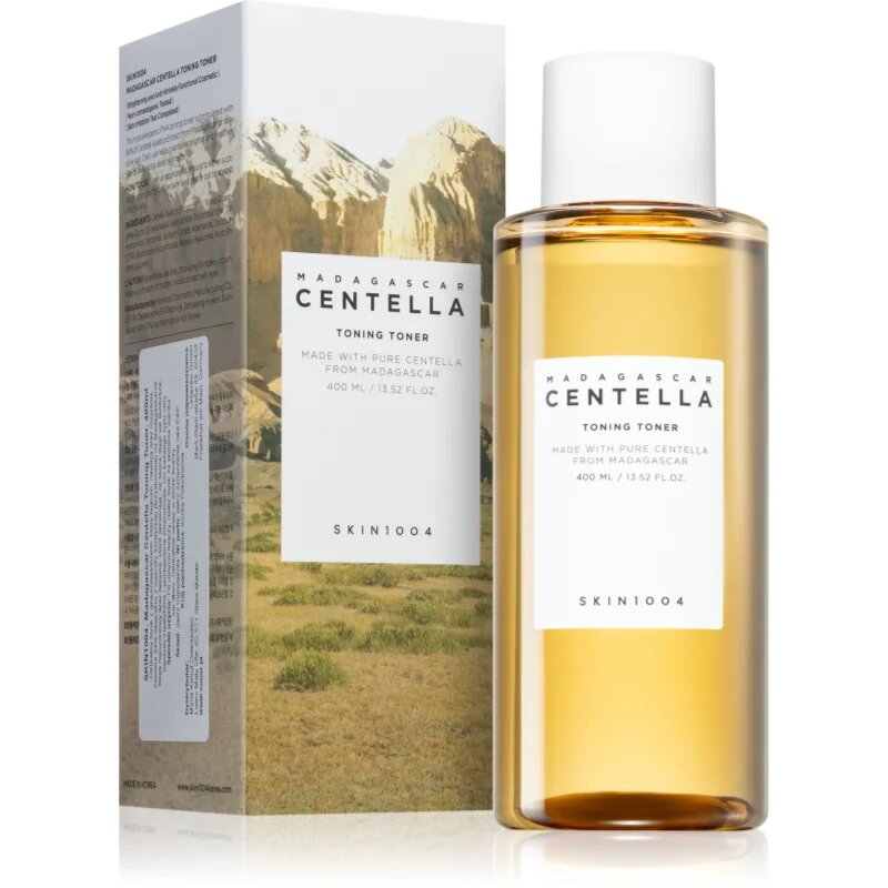 SKIN1004 Madagascar Centella Toning Toner jemné exfoliační tonikum pro citlivou pleť 400 ml