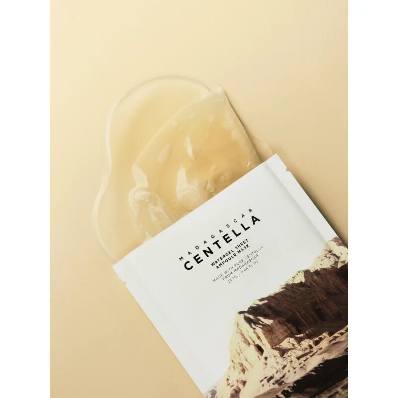 SKIN1004 Madagascar Centella Watergel Sheet Ampoule Mask intenzivní hydrogelová maska s hydratačním účinkem 25 ml