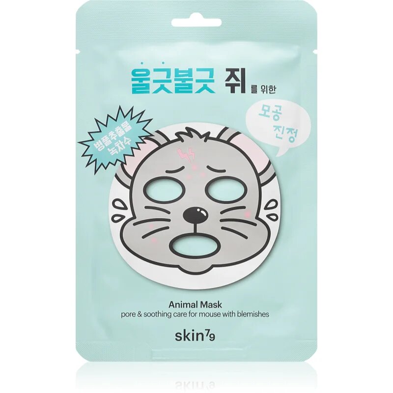 Skin79 Animal For Mouse With Blemishes plátýnková maska pro problematickou pleť akné 23 g
