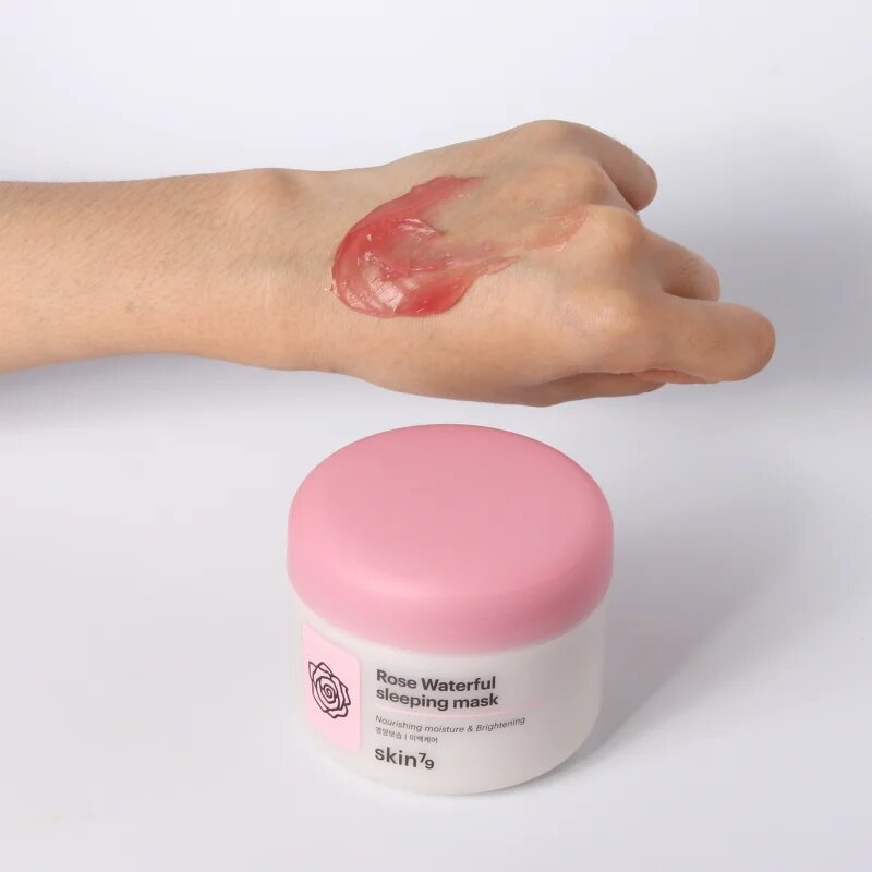 Skin79 Rose Waterfull noční hydratační maska s růžovou vodou 100 ml