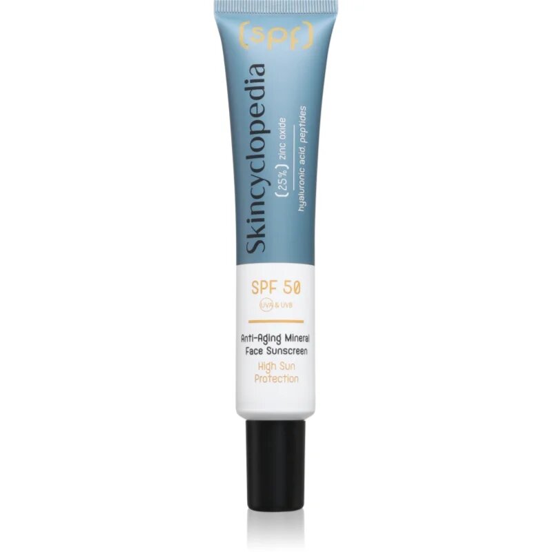 Skincyclopedia Anti-Aging Mineral Face Sunscreen krém proti stárnutí SPF 50 40 ml