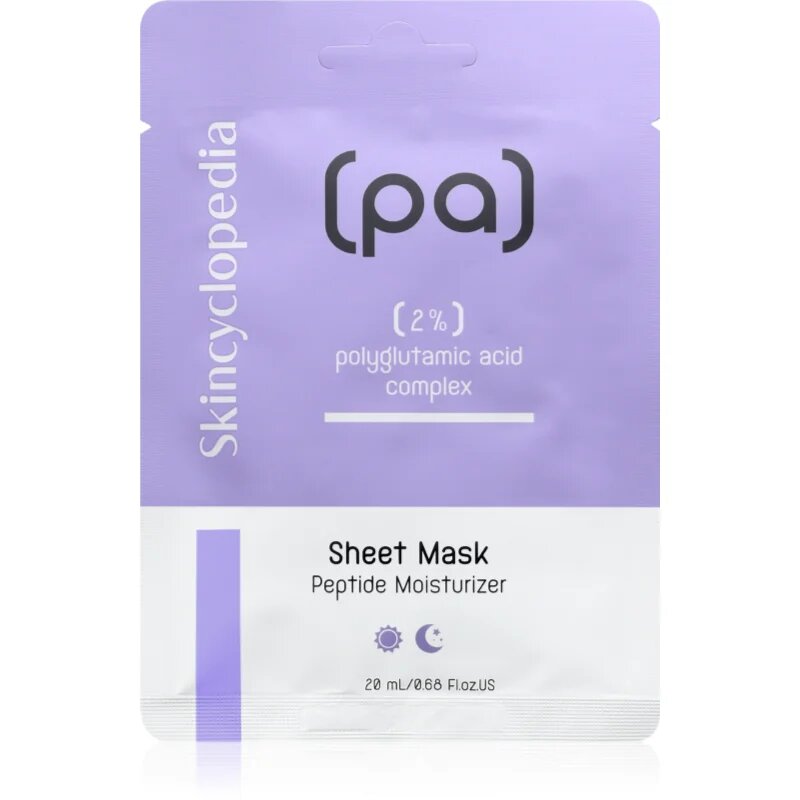 Skincyclopedia Peptide Moisturizer hydratační plátýnková maska 20 ml